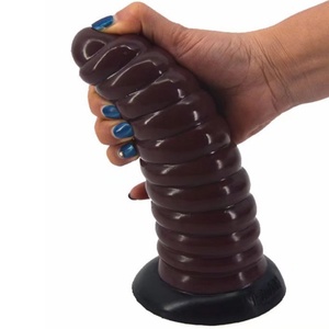 FAAK 25cm Long Silicone <b>Dildo</b> with Big Cup Strong Suction Butt Plug for Famale - Product Image 5