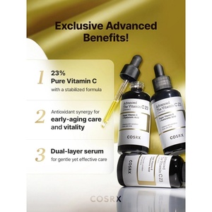 [สำหรับแอฟริกาเท่านั้น] [COSRX] เซรั่มวิตามินซีเข้มข้น 23 เซรั่ม 20 กรัม เซรั่มลดเลือนจุดด่างดำ พร้อมวิตามินซีบริสุทธิ์ ไม่ระคายเคือง - Product Image 3