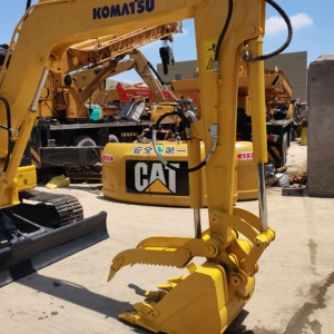 Komatsu รถขุดมือสอง5T 6T pc55ขนาดเล็ก PC55MR Komatsu อุปกรณ์ก่อสร้างเครื่องยนต์4D88E-6 - Product Image 4