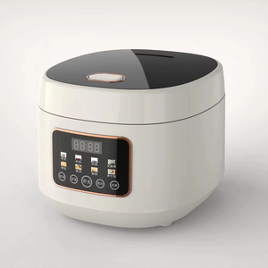 Wholesale 5L Square Stainless Steel Rice Cooker Fast Cooking Smart Digital Display Soup Maker Modern Multicooker Small - Product Image 1