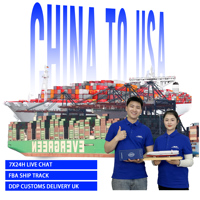 Mainan Hadiah Barang Konsumsi DDP DDU Pengirim Barang China ke Inggris LCL FCL Pengiriman Laut Door 3PL Pemasok Gudang Antar Barang Bea Cukai