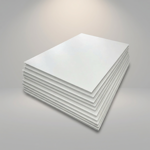 Eco-friendly White WPC PVC <b>Foam</b> Board Sheet 3mm <b>Thick</b> 0.6 G/cm3 Density Kitchen Counters Bathroom Furniture Interior Use Pima - Product Image 1