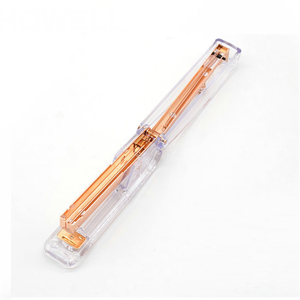 Gran oferta, grapadora Manual acrílica, plástico transparente con Metal, esencial para oficina - Product Image 5