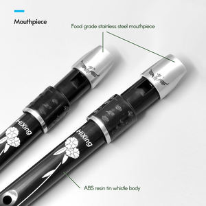 HiXing-instrumento de viento para principiantes, silbato de estaño irlandés D - Product Image 1