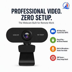 Cámara Web USB OEM 5MP 1080P/2K/4K con Micrófono Integrado, Plug & Play para Videollamadas y Streaming al por Mayor - Product Image 3