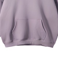 Sweat-shirt à capuche oversize coupe ample épaules tombantes du S au XXL grandes tailles personnalisable avec logo OEM pour l'hiver