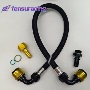 FS Custom -<span class=keywords><strong>6</strong></span> -<span class=keywords><strong>8</strong></span> -10 -<span class=keywords><strong>12</strong></span> <span class=keywords><strong>1</strong></span>/2\" <span class=keywords><strong>3</strong></span>/<span class=keywords><strong>8</strong></span>\" 5/<span class=keywords><strong>8</strong></span>\" <span class=keywords><strong>3</strong></span>/4'' <span class=keywords><strong>1</strong></span>'' Tubo in PTFE Intrecciato in Nylon Nero con Raccordi a Sgancio Rapido e Assemblaggio - Product Image 6