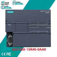 Siemens Original Baru 6ES7288-1SR40-0AA0 S7-200 SMART CPU SR40 24DI 16DO Relay Compact PLC Controller