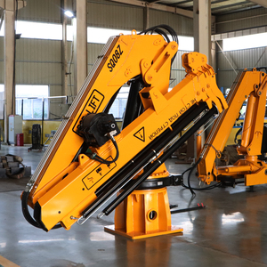 Nouveau 1-25 tonnes élévateur hydraulique flottant Grua grue marine grue de bateau <span class=keywords><strong>à</strong></span> <span class=keywords><strong>bord</strong></span> Yacht polyvalent en utilisant - Product Image 3