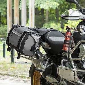 롤 탑 라이더 PVC 맞춤형 방수 배달 안장 탱크 가방 오토바이 가방 - Product Image 2