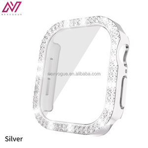 <span class=keywords><strong>เคส</strong></span>ป้อง<span class=keywords><strong>กัน</strong></span>แบบแข็งบางเฉียบประดับเพชรหรูหราสองชั้นสำหรับนาฬิกา 44 มม. ซีรีส์ 6/5/4/SE - Product Image 5