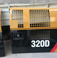 Ensemble de porte de cabine d'excavatrice pour Caterpillar CAT 320D 320C, protection fiable, haute qualité, norme d'exportation, prêt à être expédié, neuf