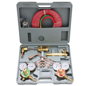 ชุดอุปกรณ์ตัดเชื่อมแก๊สครบชุด พร้อมออกซิเจนและอะเซทิลีน ผลิตจากทองเหลืองแท้ - Product Image 2