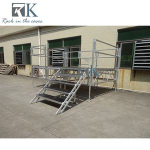 Escenario Modular de Aluminio y Madera Contrachapada de 4 pies x 8 pies para Conciertos con Ensamblaje Rápido y Gran Capacidad de Carga - Product Image 6