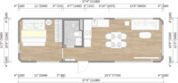 CGCH Nouvelle Capsule Mobile Commerciale Préfabriquée, Cabine en Structure d'Aluminium, Appartement Chambre Étanche