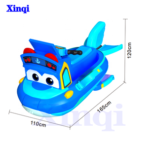 ¡Gran Oferta! Máquina de Balancín Comercial para Niños con Diseño de Pez Volador de Dibujos Animados, Operada con Monedas, Tipo Barco, con Música, Yate Balancín - Product Image 4