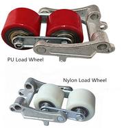 Rouleau de charge en polyuréthane (PU) et nylon haute performance à prix d'usine avec roulements pour transpalette / chariot élévateur