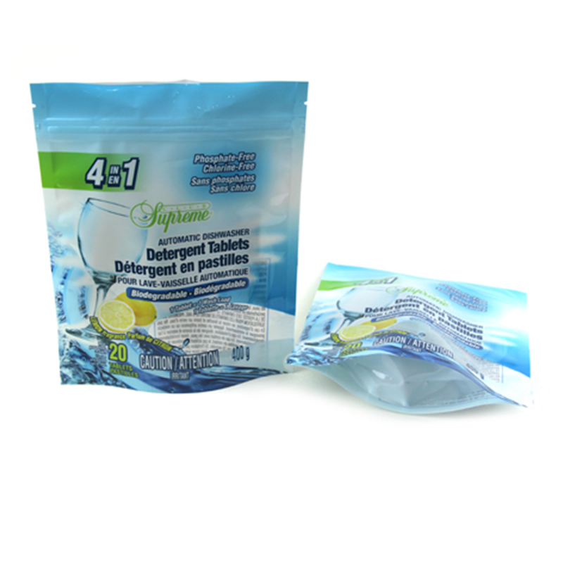 Factory custom wholesale bags transparent food ziplock stand up pouch