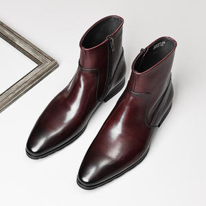 Chaussures Oxford en cuir véritable de haute qualité pour hommes, style britannique, respirantes, à lacets, bout fermé, tendance, pour affaires et occasions formelles - Product Image 3