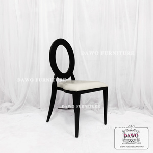 <span class=keywords><strong>Salle</strong></span> <span class=keywords><strong>de</strong></span> <span class=keywords><strong>mariage</strong></span> <span class=keywords><strong>de</strong></span> <span class=keywords><strong>luxe</strong></span> à dos rond, chaises <span class=keywords><strong>de</strong></span> chevalière noire <span class=keywords><strong>de</strong></span> <span class=keywords><strong>mariage</strong></span> - Product Image 1
