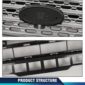 กระจังหน้ากระจังหน้าแต่งกระจังหน้ารถยนต์สินค้ามาใหม่สำหรับ <span class=keywords><strong>Ford</strong></span> <span class=keywords><strong>Explorer</strong></span> <span class=keywords><strong>2021</strong></span> <span class=keywords><strong>2022</strong></span> - Product Image 6