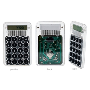 Sử Dụng Hàng Ngày <span class=keywords><strong>8</strong></span> Chữ Số Hiển Thị Im Lặng Màn Hình Rộng <span class=keywords><strong>Mini</strong></span> Máy Tính Sinh Viên Xách Tay Trong Suốt Máy Tính Điện Tử - Product Image 4