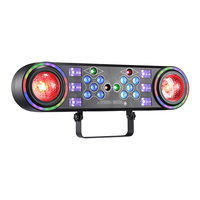 Projecteur LED QSE à tête mobile 7-en-1 pour scène, éclairage de piste de danse, effet RGB, contrôle DMX512, avec support