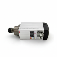 Moteur de broche de routeur CNC Changsheng 4,5 kW 18000 tr/min à refroidissement par air pour le travail du bois, broche de machine de fraisage
