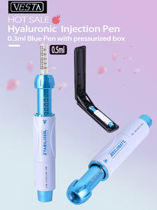 <span class=keywords><strong>Stylo</strong></span> à <span class=keywords><strong>acide</strong></span> <span class=keywords><strong>hyaluronique</strong></span> indolore 0,5 – Outil de repulpage des lèvres, de raffermissement de la peau et d'amincissement du visage pour usage domestique - Product Image 2