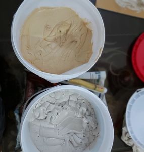 Colle de construction à base de résine adhésive époxy AB suspendue à sec à deux composants pour pierre AB et mur sec - Product Image 5