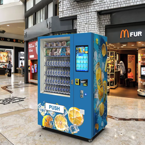 Máquina expendedora combinada de alimentos y bebidas de gran capacidad, máquina expendedora de aperitivos - Product Image 2