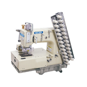 Zuoyi 12-Needle Chain Stitch <b>Sewing</b> <b>Machine</b> Flat-Bed Multi-Needle Platform For Fabric Textile Use - Product Image 1