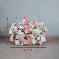B0812 80cm Künstliche Burgunderrote Hortensien-Blumenarrangements aus Seide für Hochzeiten, Geburtstage und Veranstaltungsdekoration