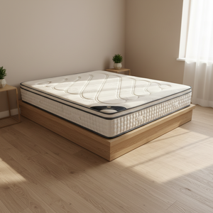 Colchón <span class=keywords><strong>de</strong></span> Látex <span class=keywords><strong>de</strong></span> Doble Uso, Firme y Suave, 25 cm <span class=keywords><strong>de</strong></span> Grosor, Silencioso, con Soporte para la Columna Vertebral, Tres Lados <span class=keywords><strong>de</strong></span> Algodón, Muebles para el Hogar - Product Image 1