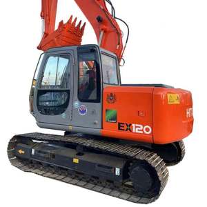 Gran oferta, excavadora de orugas Hitachi ZX120 usada EX120 ZX120, excavadora Hitachi con componentes de núcleo de caja de cambios de construcción listos - Product Image 1