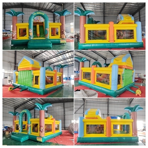 <span class=keywords><strong>Château</strong></span> gonflable commercial en PVC <span class=keywords><strong>LA</strong></span> JUNGLE avec toboggan, <span class=keywords><strong>château</strong></span> gonflable pour enfants pour événements en plein air, location pour fêtes - Product Image 6