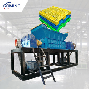 Déchiqueteuse industrielle à faible consommation d'énergie pour bouteilles et conteneurs en plastique, pour le recyclage du plastique - Product Image 2