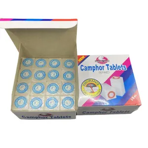 Walrus Brand Camphor Block 1/4OZ 96% Pure Camphor Tablets To Burn