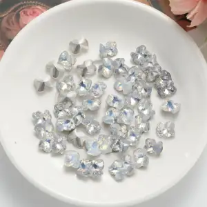 8X10mm 200 Pieces/Bag Wholesale Crystal Flatback Rhinestones Not Hot Fix Diamond Stone Flatback Glass Rhinestone