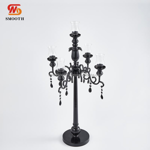 Candelabro Rectangular de Acrílico Transparente con Diseño Brillante y Elegante, 118 cm, Centro de Mesa para Bodas, Fondo para Fiestas - Product Image 6