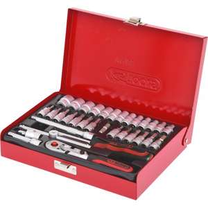 KS TOOLS-Jeu de douilles 911.0833 1/4 ''(33 pièces)-JEUX DE CLIQUET ET DOUILLES EAN 4042146043899 1/4" - Product Image 1