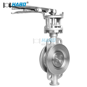 Zeroleakagetripleeccentricbutterfly van cho hơi nước nhiệt độ cao, Wafer phong cách ANSI 150lb, 600 ° C, thép không gỉ/Carbon thép - Product Image 3