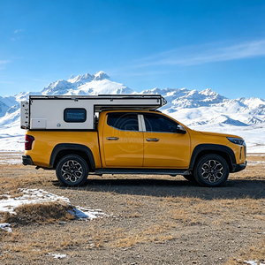 Camper Moderno para Camioneta con Caja Extendida |   Carcasa Deslizable para Camionetas Tacoma/Colorado |   Caravana Todoterreno de Aleación de Aluminio - Product Image 1