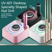 Perceuse à ongles rechargeable haute vitesse 40000 tr/min, machine de manucure avec écran HD, polisseuse à ongles électrique en plastique