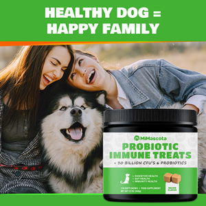 30 Miliardi di CFU Probiotici in Compresse Masticabili <span class=keywords><strong>per</strong></span> <span class=keywords><strong>Cani</strong></span> e Gatti, Supporto Digestivo e Immunitario, 170 Compresse Masticabili, 340 g, Integratore <span class=keywords><strong>per</strong></span> Animali Domestici OEM - Product Image 3