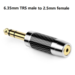อะแดปเตอร์แปลงเสียงแบบใหม่ หัวเสียบ TRRS 6.35 มม. เป็นแจ็ค <span class=keywords><strong>TRRRS</strong></span> 4.4 มม.  6.35 มม. เป็น 2.5 มม. และ 6.35 มม. เป็น 3.5 มม. - Product Image 4
