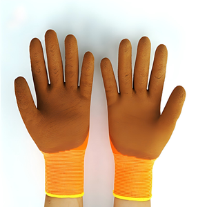 Guantes de Trabajo de Seguridad Recubiertos de Espuma de Látex CITICITY, Resistentes al Calor, con Puño de Punto, Lavables a Máquina, Guantes de Protección - Product Image 5