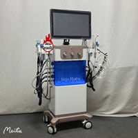 15in1 Hydra Dermabrasion Soins de la peau du visage Salon de beauté Équipement de spa Hydro Soins de la peau Machine faciale Hydrafacy Dispositif professionnel