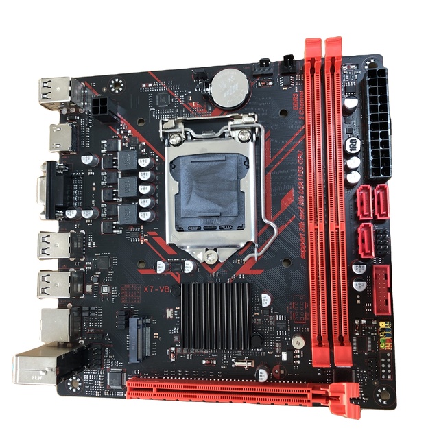 Hot Sell Motherboard H61 Mother Board LGA 1155 With HD-MI M.2 NVME H61 for Intel 2nd 3rd I7 I5 I3 Processor H61 Main Board DDR3