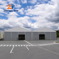 Tente d'entrepôt agricole extérieure 30x40m résistante aux charges de neige lourdes, structure en aluminium, bâche en PVC, abri de stockage pour équipement agricole et stockage de cultures